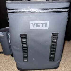 YETI BACKPACK COOLER WITH DRINK SLING!!!